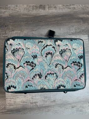 Vintage Atlantic Floral Tapestry Travel Bag Carry On